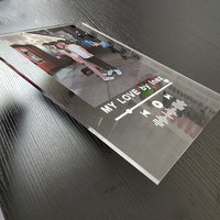 Plaque musicale personnalisée en verre avec couverture d'album musical, plaque Spotify, support, signe en acrylique, cadeau d'anniversaire