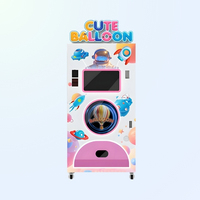 Distributeur automatique de ballons commercial entièrement automatique, machine à ballons créative en libre-service pour les parcs d'attractions pour enfants