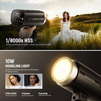 NEEWER Q200 200Ws 2.4G TTL Flash Profesional para Exteriores con Sistema de Disparo Inalámbrico y Control por Aplicación, Luz Estroboscópica