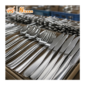 Couverts en acier inoxydable pour la cuisine, vente en gros, fourchettes et cuillères assorties, stock de liquidation Panama, conteneur d'approvisionnement pour les distributeurs - Product Image 1