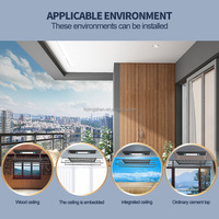 Séchoir électrique intelligent avec télécommande, corde à linge rétractable avec levage automatique, montage mural/plafond pour la lessive moderne à domicile