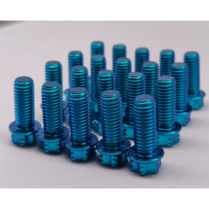 Cường độ cao <span class=keywords><strong>GR5</strong></span> Titan Hex Bolt M6 M8 M10 chống gallling Trọng lượng nhẹ Fastener cho hàng không vũ trụ biển - Product Image 4