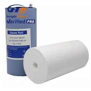 HD806 Big Gauze Roll Factory Direct Sale Chinese Manufacturer Surgical Absorbent Cotton Gauze Roll 2000m