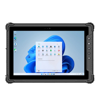 Tableta Robusta de 10.1 Pulgadas con Ubuntu Linux, CPU Intel N100, Puerto RS232, RJ45, Escáner de Código de Barras 2D, 1000 Nits, IP65 Resistente al Agua, MIL-STD-810H