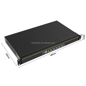 Servidor de Red Empresarial 1U para Montaje en Rack, Firewall Router I5 1145G7 I7 <span class=keywords><strong>1165G7</strong></span> 6x2 5G <span class=keywords><strong>Intel</strong></span> I226 4x 10G SFP 4G PfSense ROS Proxmox - Product Image 3
