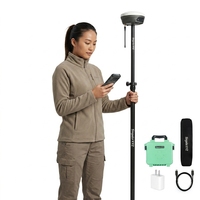 Récepteur GNSS RTK SingularXYZ E1 pour levés topographiques, compatible toutes constellations, avec LTE, WiFi, GPS, GLONASS, GALILEO
