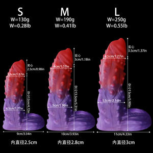 Manchon pénis creux réutilisable Silicone Extender Wolf Tooth Texture Retarder Préservatif pour hommes - Product Image 5