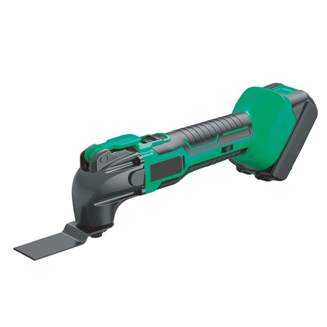 Factory Direct Sale Cordless Electric 20V Multifunctional Oscillating Tool with 10 Section Lithium-Ion Battery