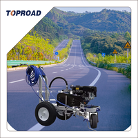 Machine de marquage routier à pulvérisation à froid à pompe à diaphragme, haute précision, protection IP55, 6,5 CV, la plus vendue