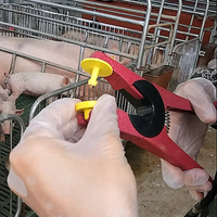 Tag Visual telinga ternak RFID Tag telinga ternak elektronik Tag sistem penomoran Tag telinga peternakan