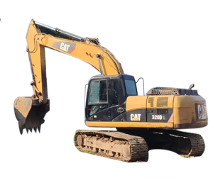 Pelleteuse sur chenilles CAT320DL d'occasion poids en ordre de marche de 20 tonnes avec de bonnes performances de travail composants principaux prix de la pompe à moteur - Product Image 1