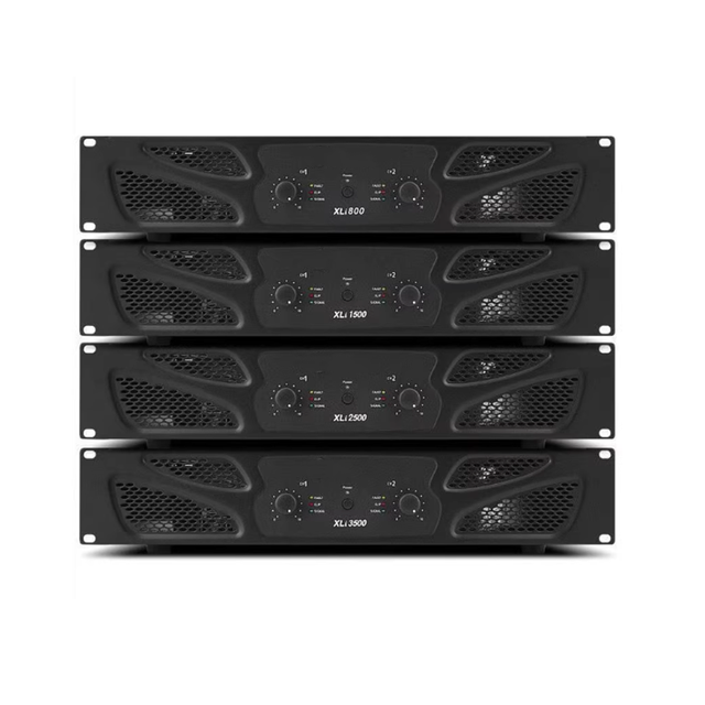 Crown XLI800/1500/2500/3500 Professional Post Stage Wedding KTV Home HiFi 2-Channel Amplifier