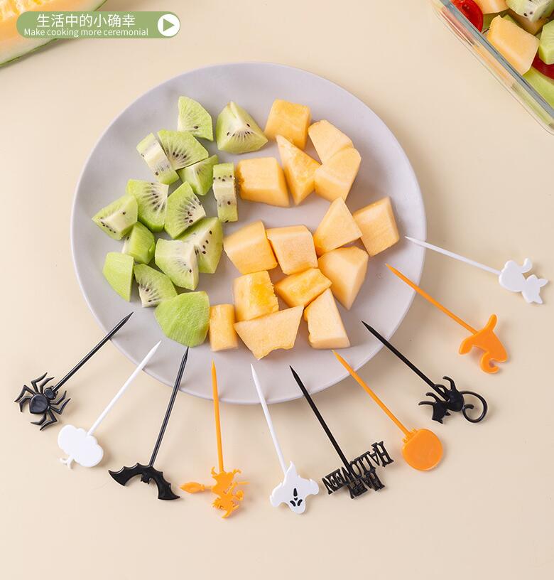 orange/black 10pcs Halloween