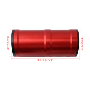 Tanque de Reserva de Refrigerante de Aluminio CNC Billet Antifugas para Subaru BRZ STI WRX Scion FR-S Toyota 86 02-25, Reemplazo OCT020-RD - Product Image 6