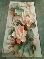 Feuille de marbre en PVC solide imitation 3D 1220*2440*3mm pour mur