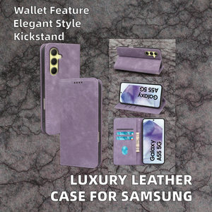 สำหรับ <span class=keywords><strong>Samsung</strong></span> Galaxy A23E A52 A22 A41 A53 S25ฝาพับมีขาตั้งเคสโทรศัพท์มือถือระบบแม่เหล็ก <span class=keywords><strong>NFC</strong></span> เคสโทรศัพท์หนัง - Product Image 2