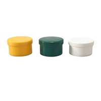 Petite capacité vide ronde 15ml 20ml 25ml 30ml HDPE biodégradable large bouche boîtes de pommade en plastique pour la médecine