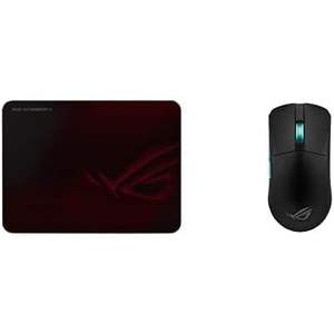 Souris de jeu Asus Rog Harpe Ace Aim Lab Edition avec tapis de souris Rog Scabbard II rouge et noir, optique, 12 boutons programmables - Product Image 1