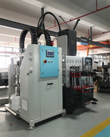 Production de silicone liquide faisant le processus petite presse à chaud hydraulique de 30 tonnes moulant la machine d'injection LSR