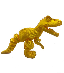Figura de Dinosaurio Impresa en 3D Multicolor con Articulaciones Móviles, Juguete de Exhibición, Regalo Coleccionable - Product Image 1