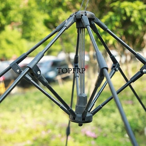 โครงเต็นท์ไฟเบอร์กลาสแบบพับอัตโนมัติคุณภาพสูงพร้อมเชือกดึง - Product Image 5