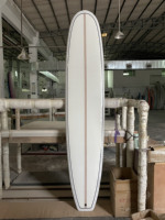 Planche de surf en mousse EPS époxy de haute qualité Longboard blanc translucide Ocean