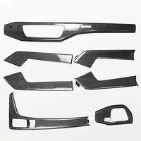 Ensemble intérieur en fibre de carbone 7 pièces pour Audi B9/B9PA A4/A5/S4/S5 2017-2024 OLIVER Car Fitment