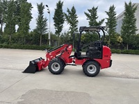 Chargeuse sur pneus télescopique CASEREM TL10 Mini, chargeuse frontale diesel pour travaux de construction