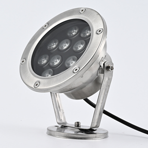 Projecteur LED Submersible IP68 en Acier Inoxydable pour Piscine, Extérieur, Couleurs RGB/RGBW, Télécommande pour Bassin, Jardin Aquatique - Product Image 3