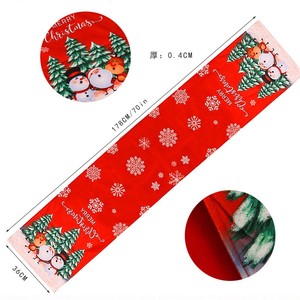 Corridore da tavola di natale per la festa stampa personalizzata personalizzata promozionale Festival <span class=keywords><strong>Runner</strong></span> da tavolo per la sala da pranzo