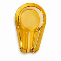Cendrier en cristal personnalisé, cendrier à cigares haut de gamme avec logo pour les boutiques de tabac, les dispensaires, les marques individuelles, accessoires pour fumeurs