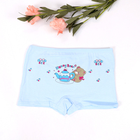 Boxers pour filles en coton et élasthanne, antibactériens, respirants et écologiques