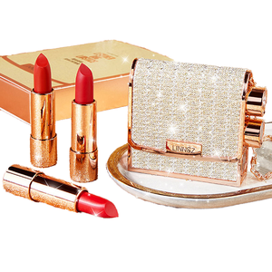 Set di Rossetti Opachi di Lusso Bestseller, Non Appiccicosi, Lunga Durata, Impermeabili, per Labbra e Viso, Cosmetici di Bellezza - Product Image 1