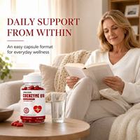 Capsules de Coenzyme Q10 CoQ10 Énergie Cellulaire et Santé Cardiaque Complément Alimentaire Quotidien 60 Comprimés