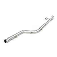Tuyau intermédiaire d'échappement OEM en acier inoxydable pour BMW 540 540i G30 B58 2017-2023 – Amélioration du son et performance de course