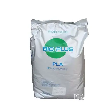 Kualitas tinggi 100% Biodegradable Resin Pla granule plastik bahan baku pelet jagung pati Kemasan Bahan