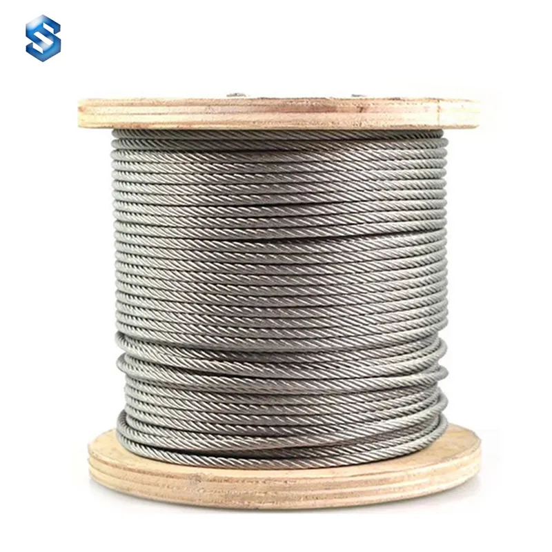 0.4mm 1x7 304Stainless Steel Cable Wire Rope 500feet