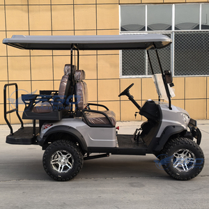 Carro de golf eléctrico de lujo todoterreno, legal para la calle, para caza, vehículo clásico para campo de golf - Product Image 6
