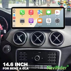 Autoradio Android 14 de 14,6 pouces pour Benz A GLA CLA W176 X156 C117 X117 2013-2019, Carplay, autoradio stéréo GPS, lecteur vidéo - Product Image 1