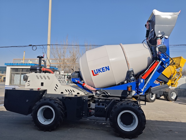 Portable Transit Mixer mobile Concrete Mixer Truck
