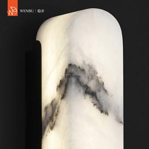 Luxury Spanish alabaster <b>Wall</b> Lamp Modern Minimalist Bedroom <b>Sconce</b> for Hotel - Product Image 2