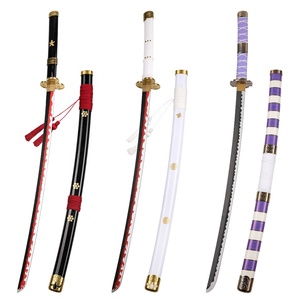 104Cm Nhật Bản Anime Một Mảnh Tre Gỗ Lưỡi Cosplay Prop Roronoa Zoro Katana Đồ Chơi Thanh Kiếm Bộ - Product Image 3