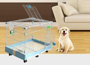 Evcil hayvan kafesi kapalı Metal tel bahçe çit kedi köpek için gine domuz tavşan kulübesi ucuz köpek evi çin katlanabilir Pet kafesleri - Product Image 6