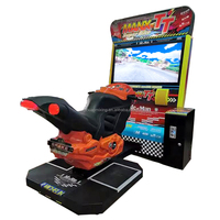 Machine de jeu d'arcade vidéo MANX TT Super Bike 1/2 Simulateur de course de moto Jeu de course à pièces 220V