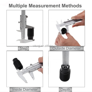 Bán buôn Vernier Caliper độ chính xác cao 0-150mm 0-6 "thép không gỉ công nghiệp Vernier Caliper <span class=keywords><strong>Analog</strong></span> Caliper công cụ đo lường - Product Image 3