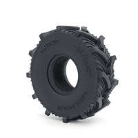 Pneus RC tout-terrain en caoutchouc haute adhérence M009121 avec inserts en mousse pour une meilleure adhérence au terrain, pièces de mise à niveau pour mini-crawler RC 1/24, modèle de loisir unisexe