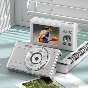 โรงงานปรับแต่งกล้องดิจิตอลแบบใช้แล้วทิ้งพร้อมหน้าจอสี 56MP 1080P จอ LCD 2.8 นิ้ว 16X - Product Image 5