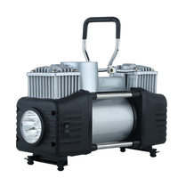 High Quality Heavy Duty Double Cylinder Tyre Inflator Portable Electric Air Pump Dc 12v Car Air Compressor Tire Inflators