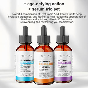 Sérum de Soin Bio en Marque Blanche Niacinamide Acide Hyaluronique Vitamine C pour Visage Anti-Âge Blanchissant Raffermissant Hydratant - Product Image 4