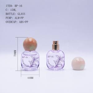 Yüksek kaliteli tasarım lüks silindir Oval özel parfüm şişesi zarif sis Spry ve kapaklı 15ml 50ml Parfum şişeler - Product Image 3
